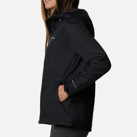 Columbia Ladies' Waterproof Lowland Ultra Jacket Omni Tech Medium NWT - Picture 2 of 8